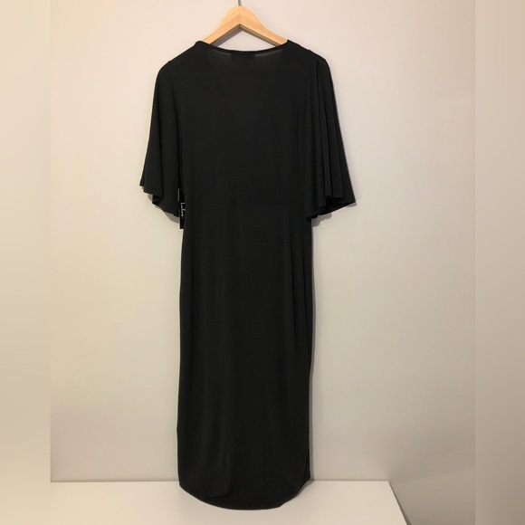 NWT Lulus Lightweight Size Small Long Black Dress - Picture 2 of 12